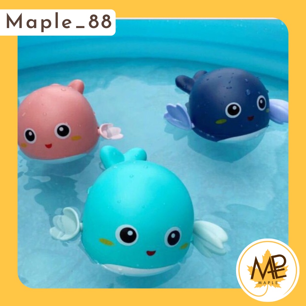 Mainan Mandi Bayi Dan Anak Dolphin Lumba-Lumba Berenang