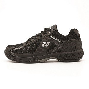 [COD] YONEX MENS BADMINTON SHOES # HYDRO FORCE 5 BLACK SILVER DARK GRAY 27.0