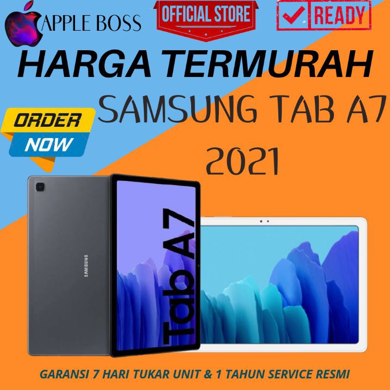 [TERMURAH] SAMSUNG GALAXY TAB A7 2021 RAM 3/32GB GARANSI