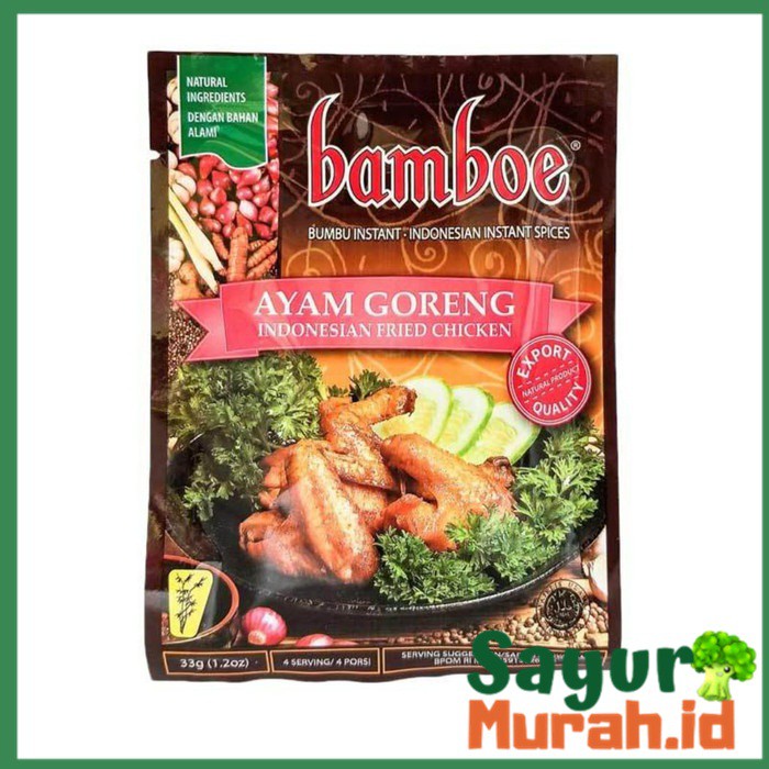 

Bumbu Bamboe Ayam Goreng