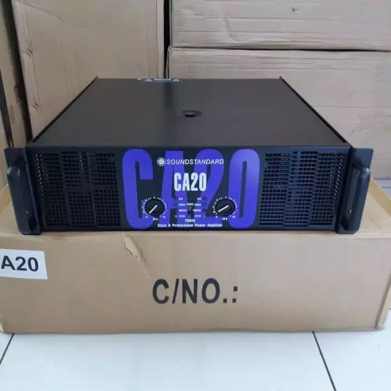 Power Amplifier Soundstandard CA20 CA 20 TERBAIK