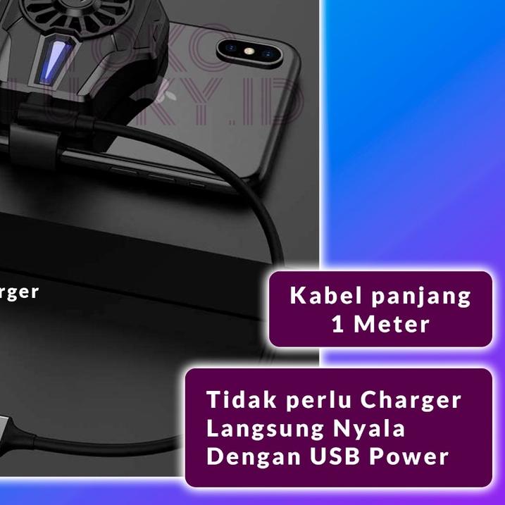 ☞ Pendingin Hp Kipas USB Murah Cooler Fan Gaming ➣