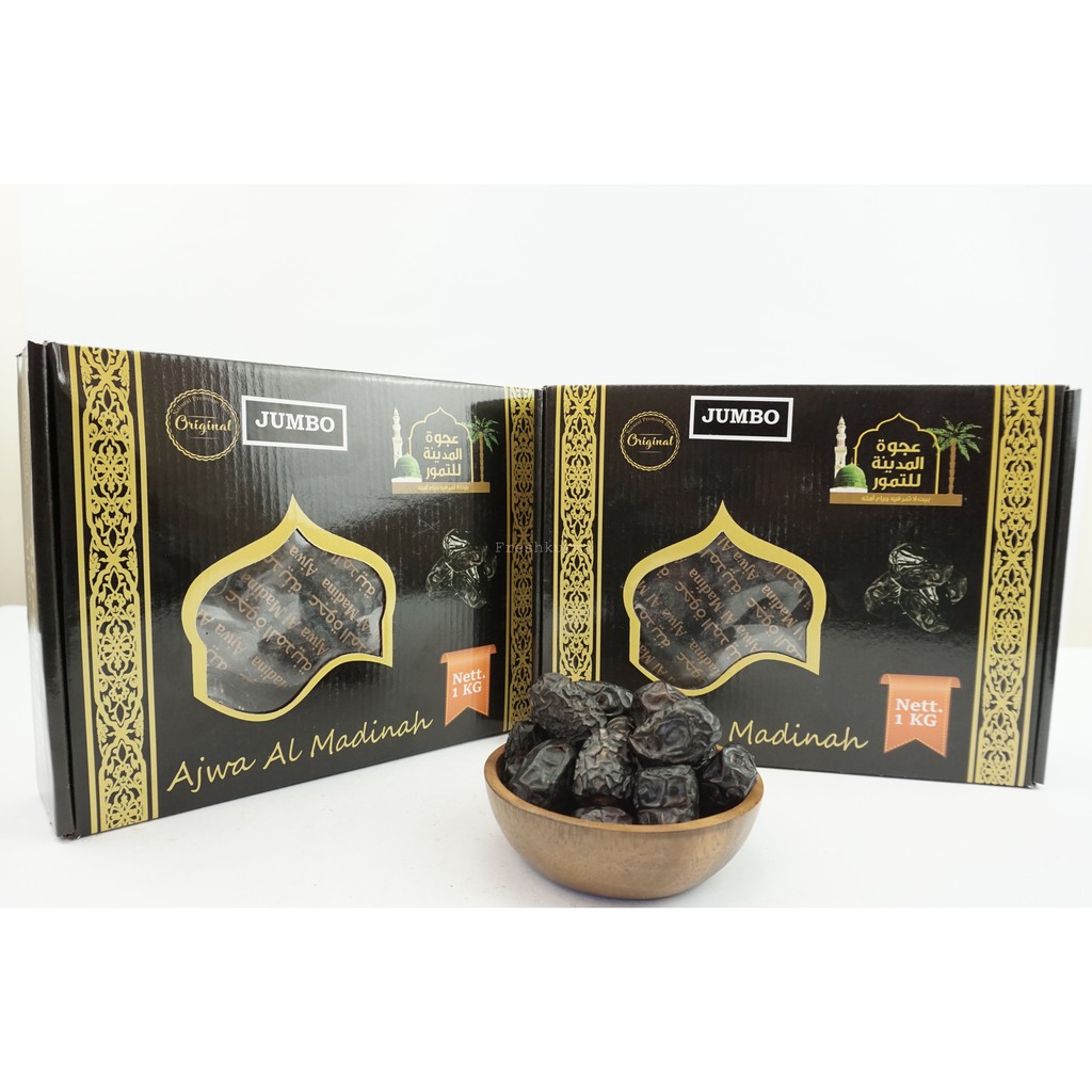 

KURMA AJWA MADINAH JUMBO 1KG
