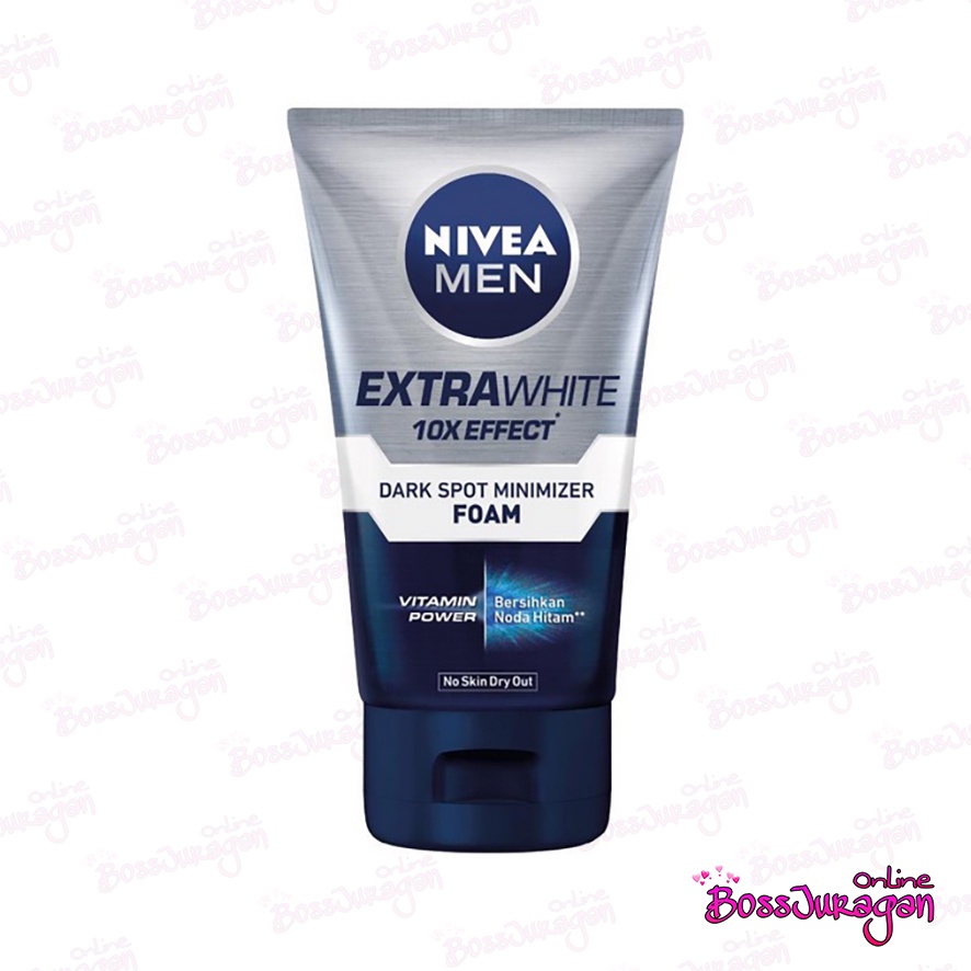 (BOSS) NIVEA MEN Extra White Dark Spot Minimizer Foam 100mL