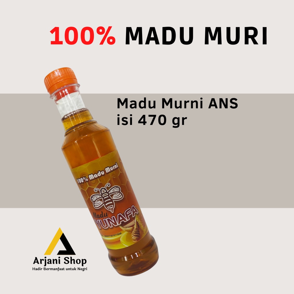 

Madu Murni Asli Multiflora 100% Alami