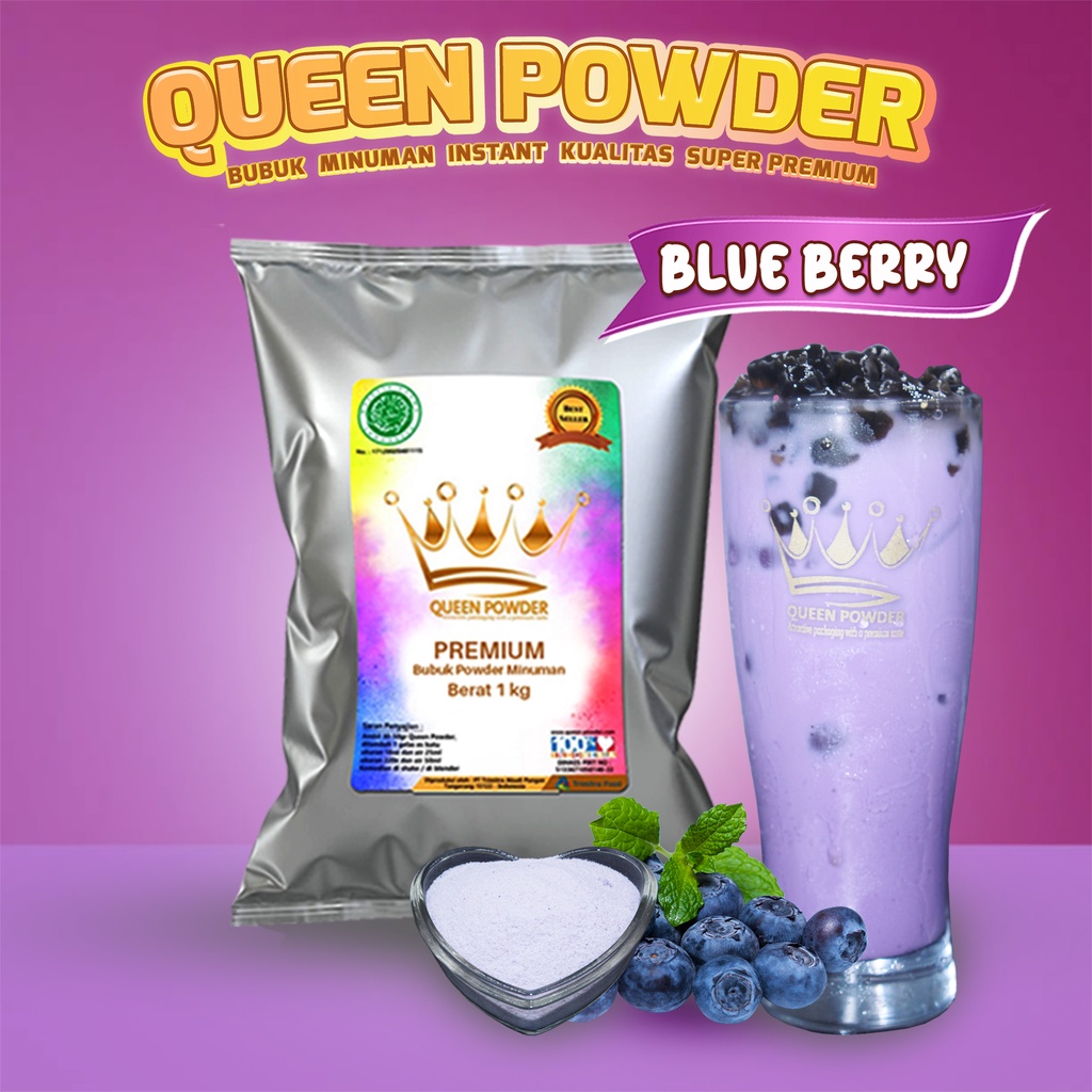 

Bubuk Minuman Premium Rasa BlueBerry