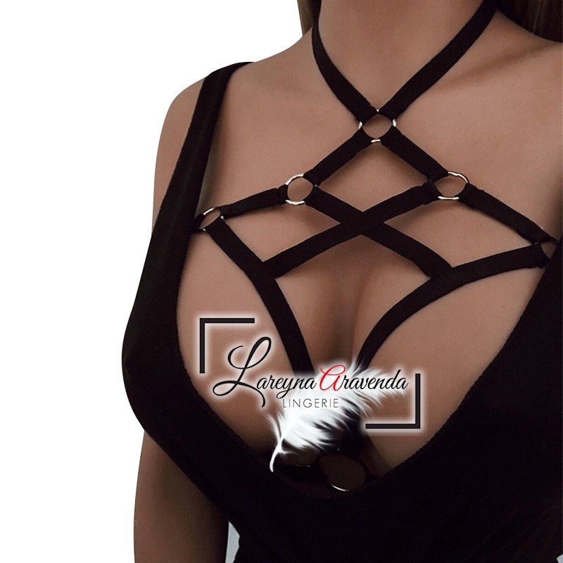 BH BRA Seksi Model Diamond Rings Open Cup BH002