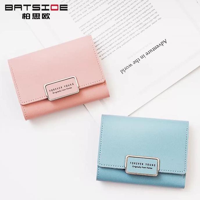 PD003 DOMPET LIPAT FOREVER YOUNG- DOMPET WANITA FOREVER YOUNG IMPORT - HITAM