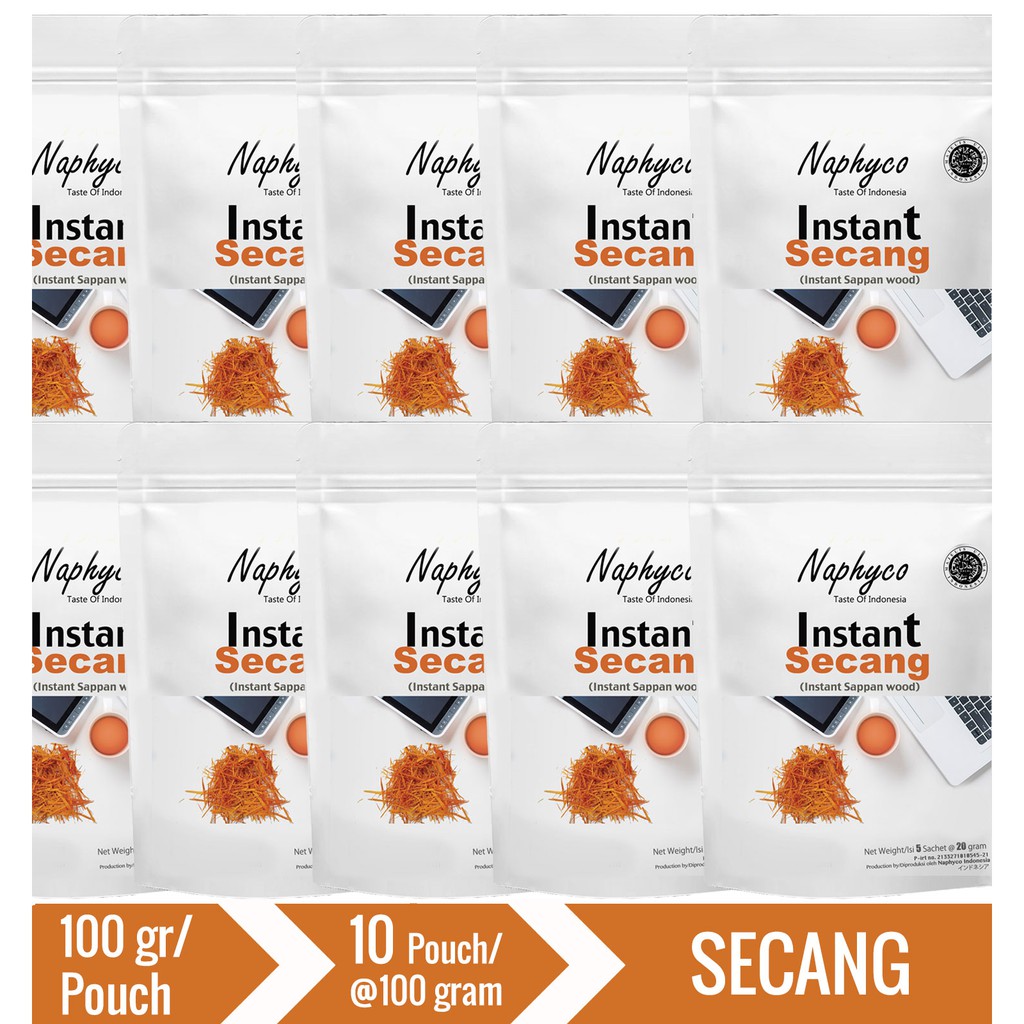 

Naphyco Instan Secang 100 gr x 10 Pouch