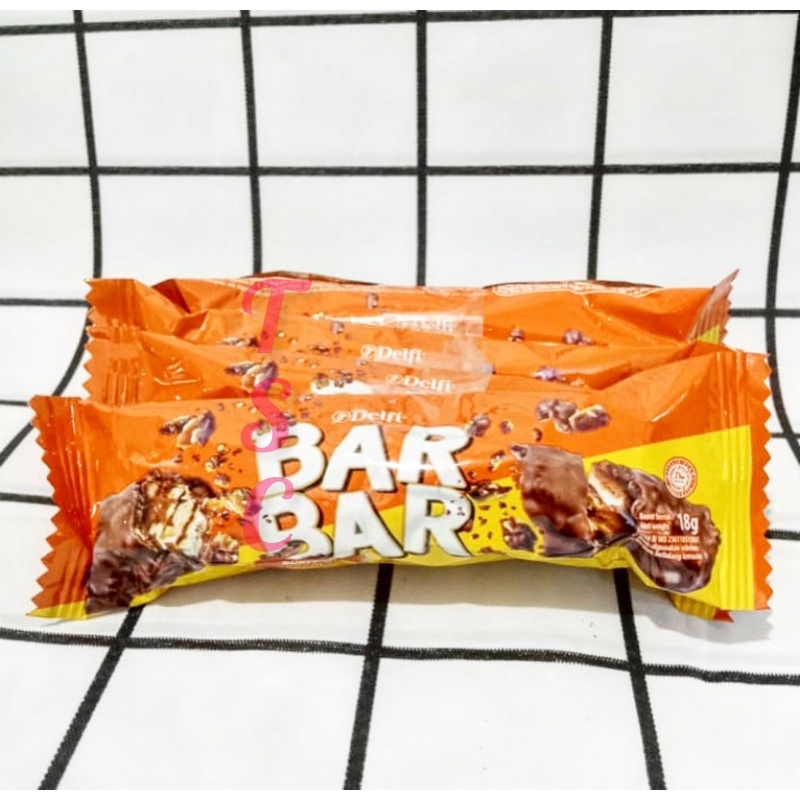 

Delfi Bar Bar Burst of Chocolate harga 4 Sachet Cokelat Delfi BarBar