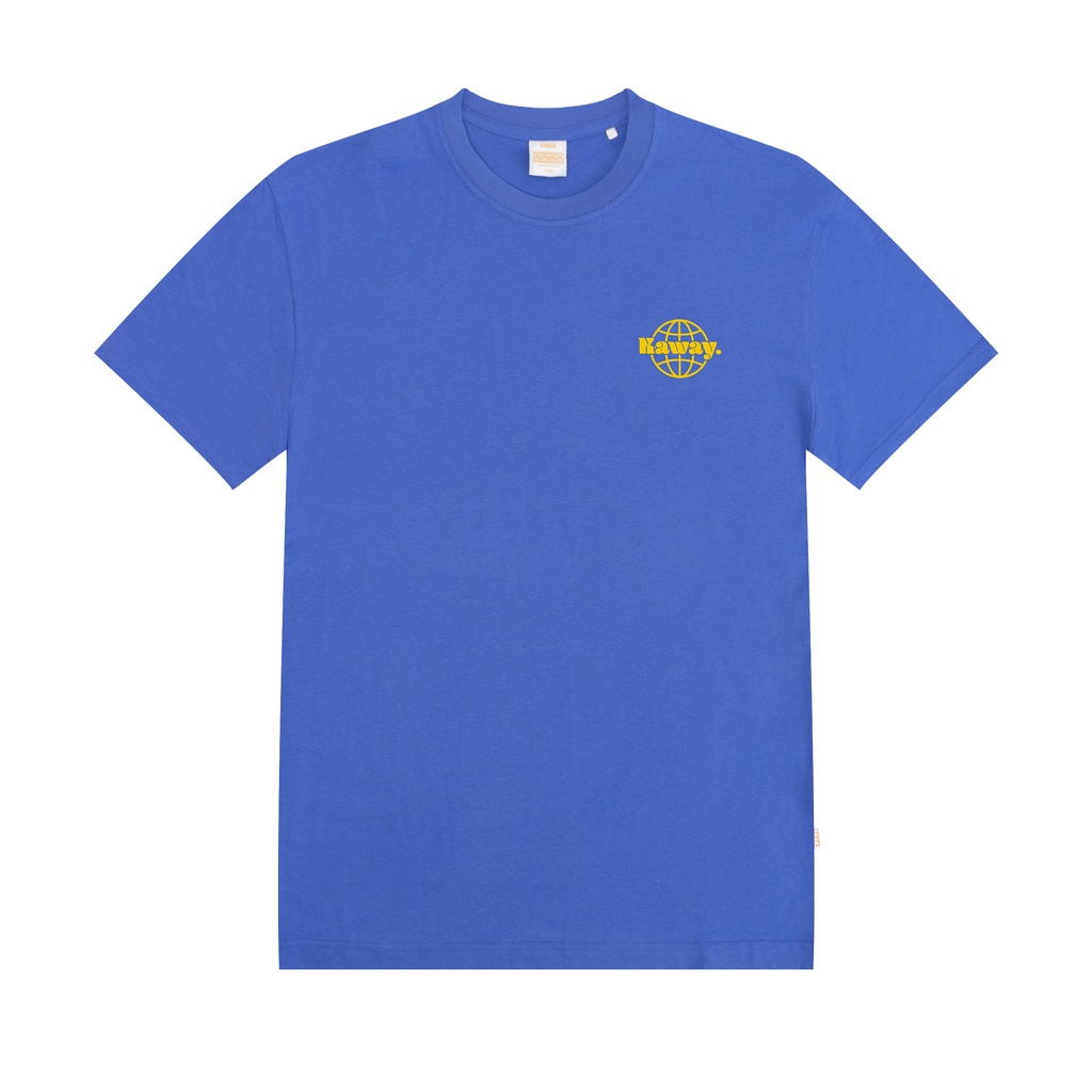 Kaway T-shirt GLOBE ROYAL