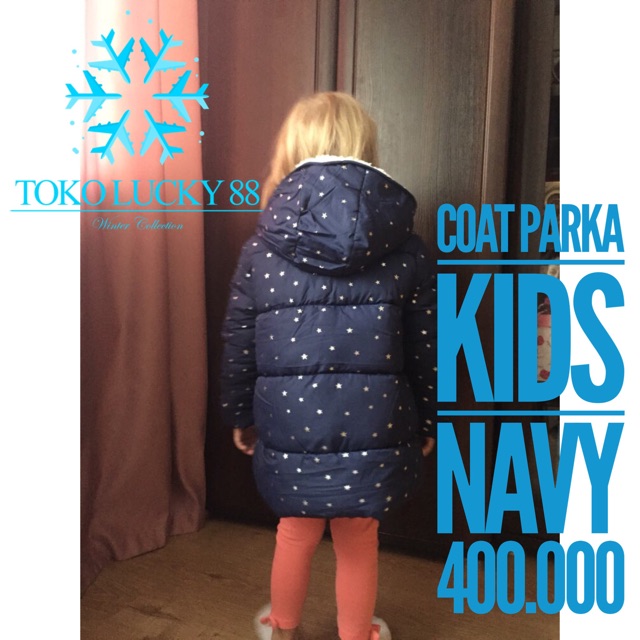 IMPORT Coat Parka Kids Baby Jaket Coat Anak Bayi Winter Musim Dingin