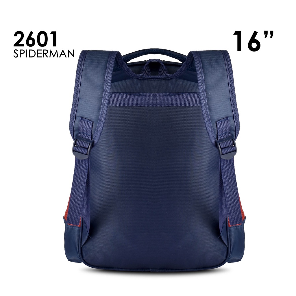 Tas Ransel Sekolah 2601 -16 Inch Tas Cartoon Timbul Backpack Anak SD Import Motif Spiderman