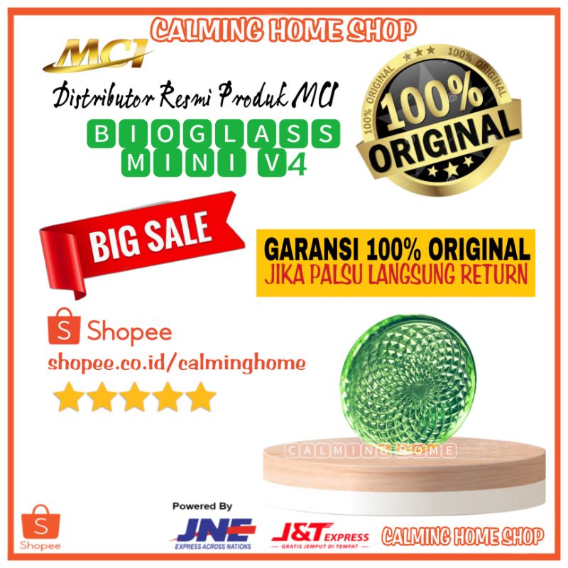 BIOGLASS MINI ORIGINAL MCI available type V3 dan V4
