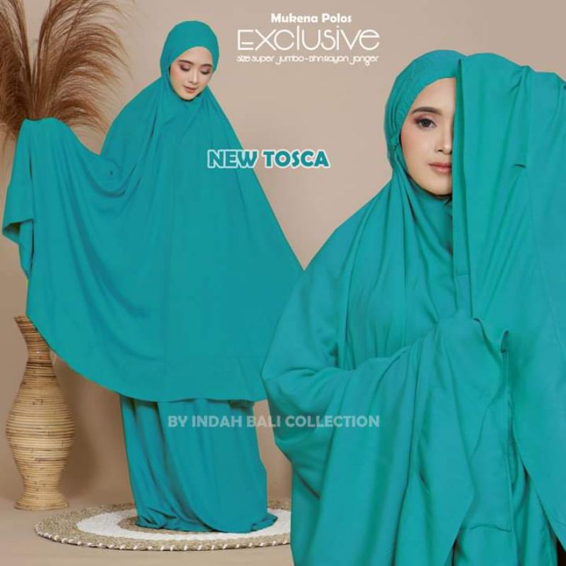 MUKENA BALI POLOS EXCLUSIVE BY INDAH BALI COLLECTION