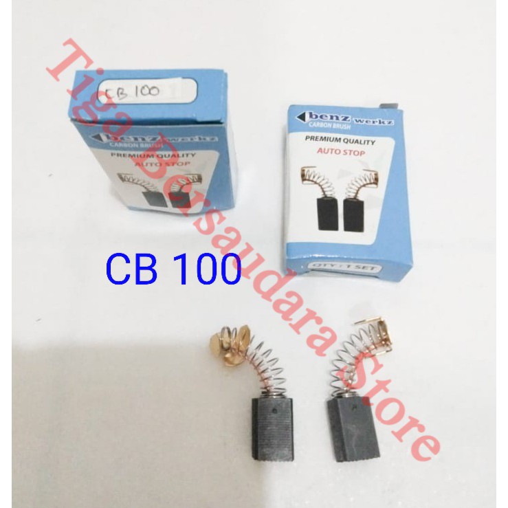 Carbon brush / bostel / arang /sepul mesin benz cb-100 cb100 cb 100