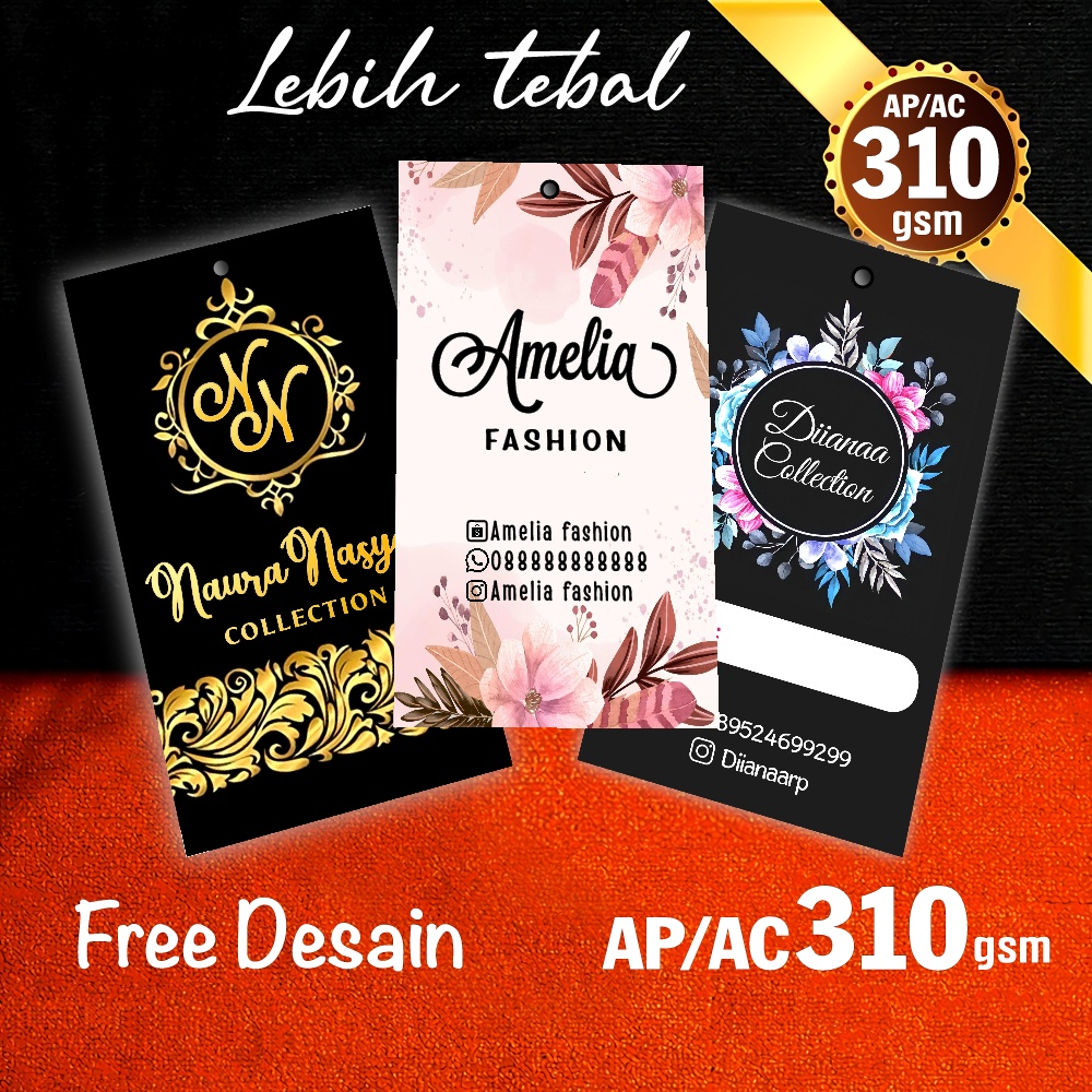 

Hang Tag Label Baju Hangtag Custom Hantag Costum Handtag Murah Handstag Tebal ap 310 gsm Hangtags Cetak Hangtag Label Baju label kertas Hanstag Hentek baju anak Nemtek Price Tag Lebel Harga Merek Baju Lebel Hijab Label Merk Baju Label Pakaian