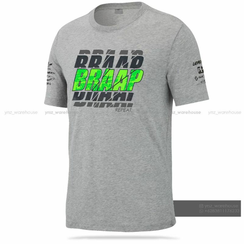 T-SHIRT BRAAP SPONSORSHIPS (MISTY GREY)