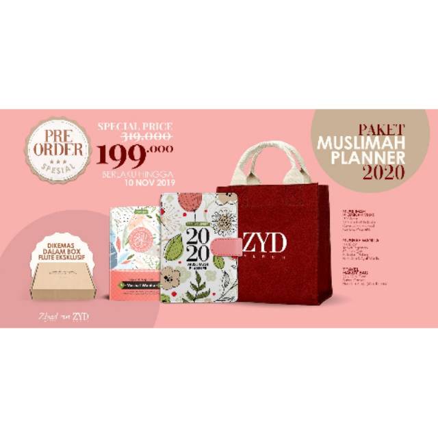 muslimah planner 2020 termurah SPECIAL MILAD KAMI