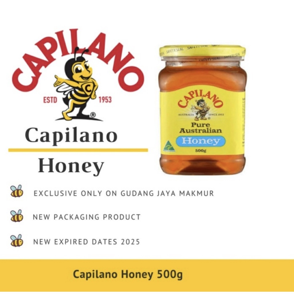 Madu Capilano Honey Australia Original 500gr