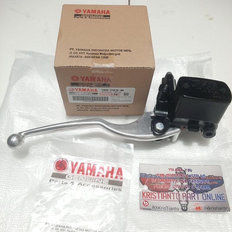master rem depan dan handel handle rem r25 R25 xmax plus switch rem pnp rxking rxk rxs scorpio vixion cb gl tiger megapro satria f1zr original-3
