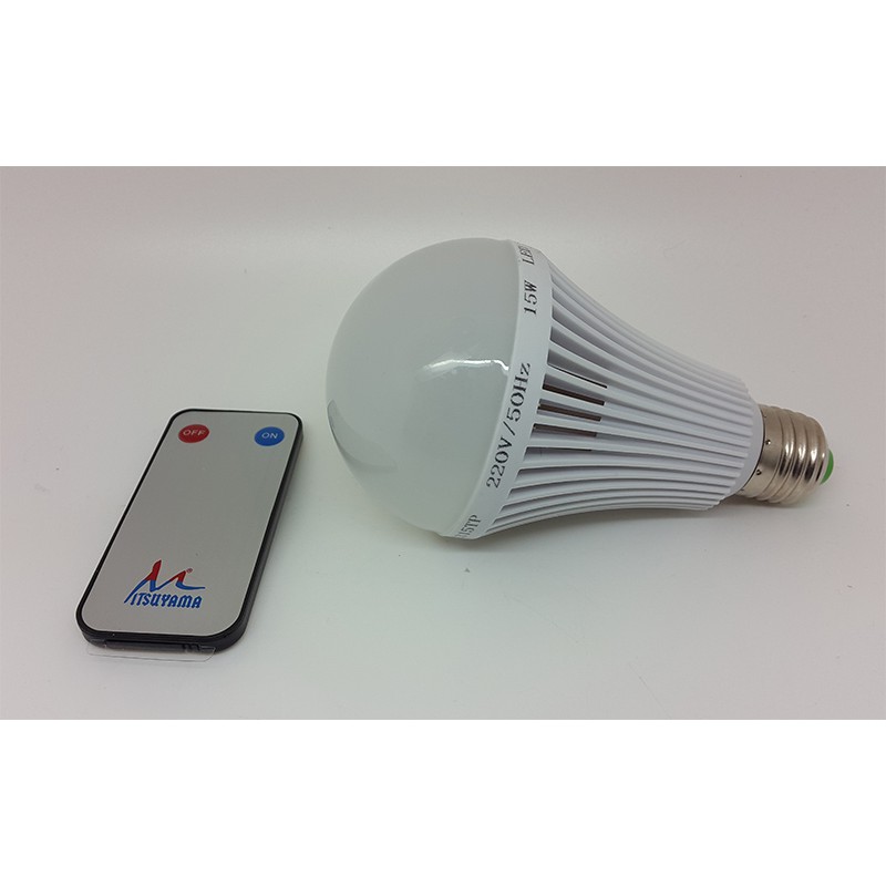 Lampu led 15 w 27 SMD 915 lumen with remote