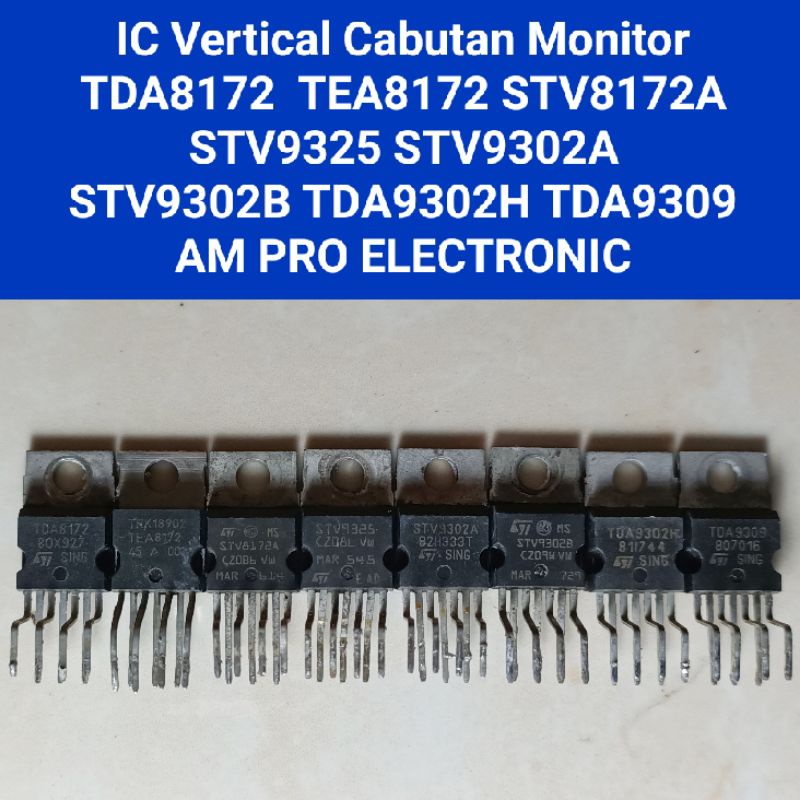 IC Vertical IC Vertikal Cabutan Pengganti LA78141 LA78040 LA78045