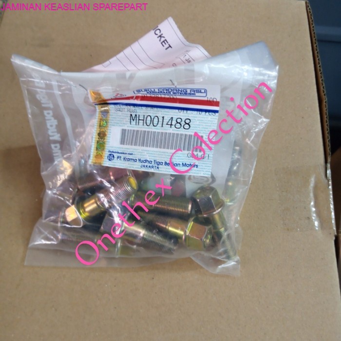 Baut as roda belakang Canter Original Mitsubishi MH001488 Original 100%