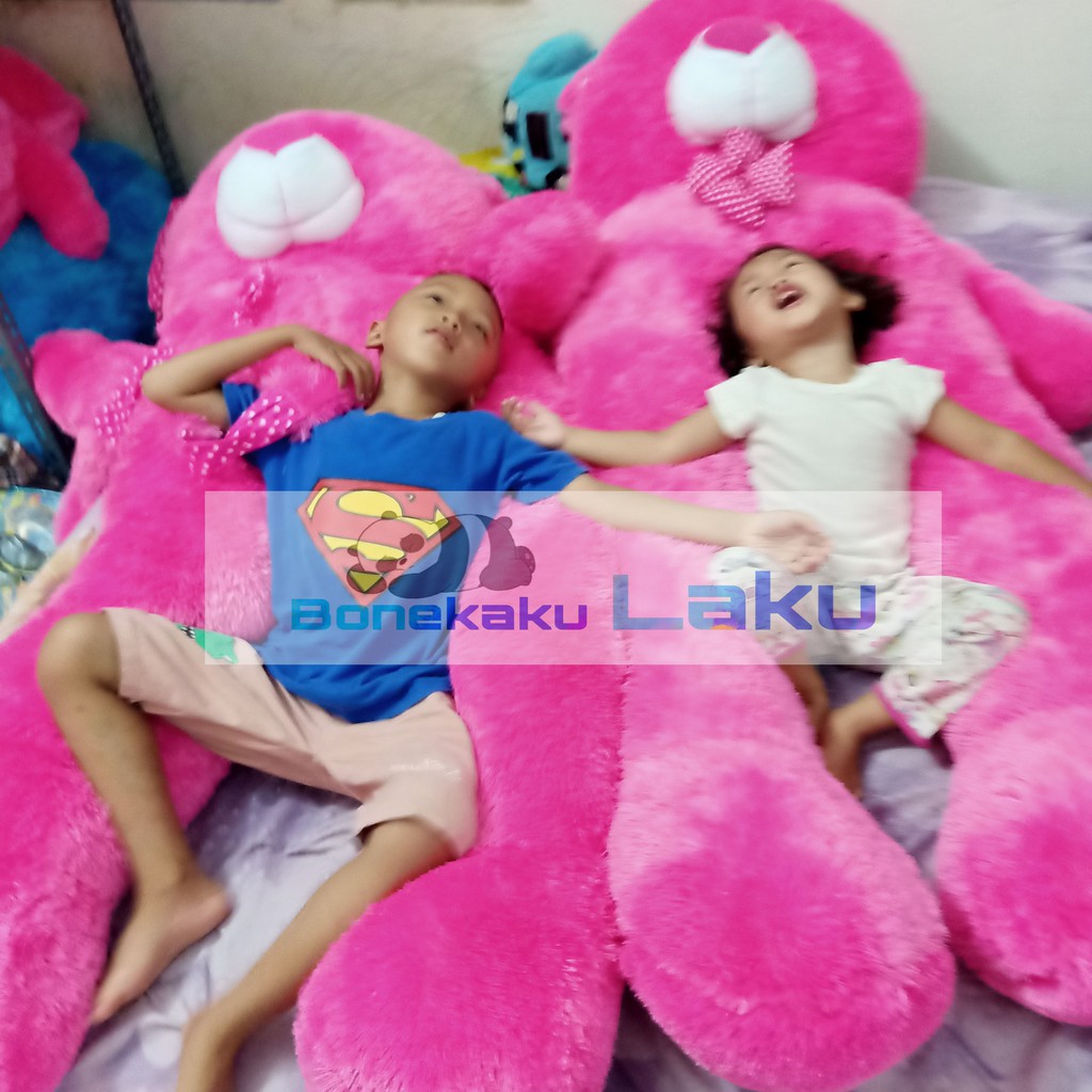 Boneka beruang syall super besar 1.5meter