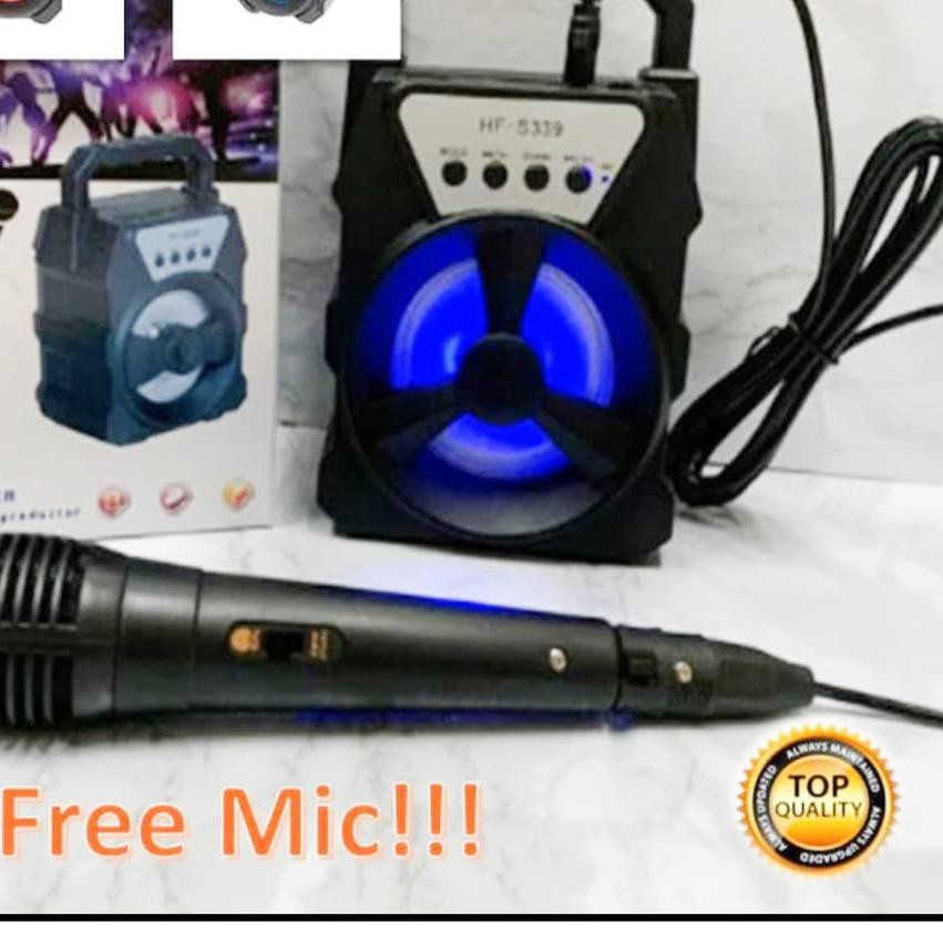 ♪ Speaker Bluetooth S339 S336 plus mic karaoke HF-S339 HF-S336 ♥