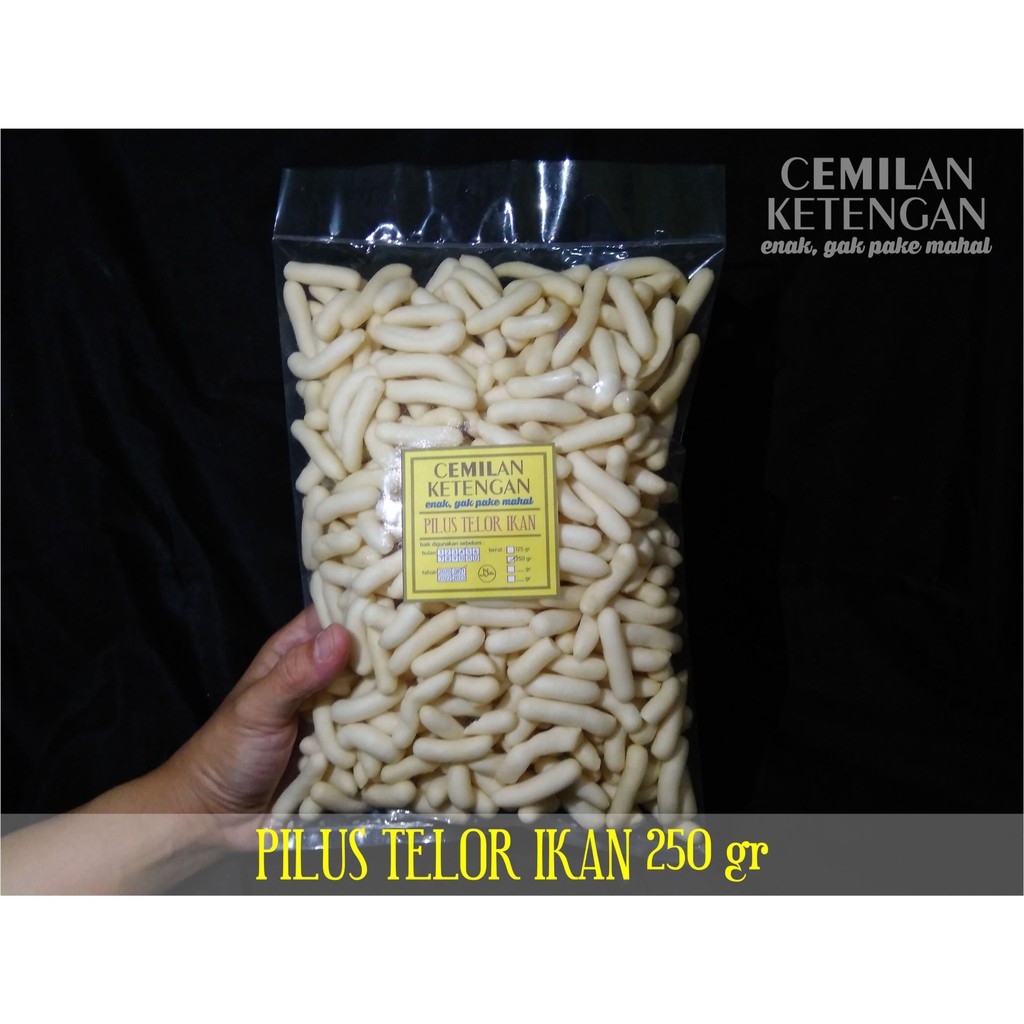 

PILUS TELOR/TELUR IKAN 250 GR/CEMILAN KETENGAN/KRUPUK/KERUPUK/KRIPIK/KERIPIK/STIK/STICK