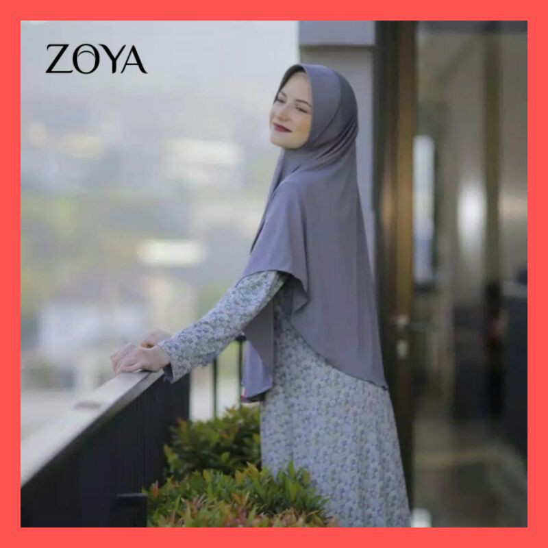 Bergo instan syar'i casual ZOYA MARSHA SPARKLING Syar'i