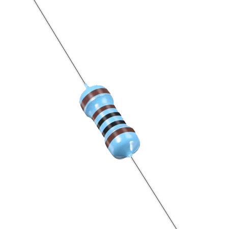 resistor 1/4 watt 0.25w 0.25 W 100 1k 10k 100k 1M