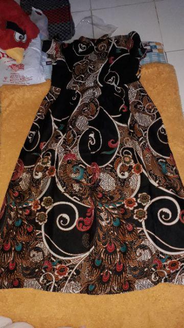 Zafira Batik Hrb026 Baju Batik Gamis Zafira