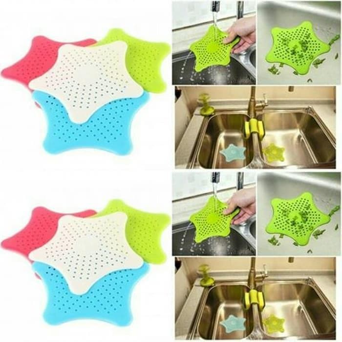 Saringan Wastafel Silikon / Silicon Sink Filter Saluran Air Strainer