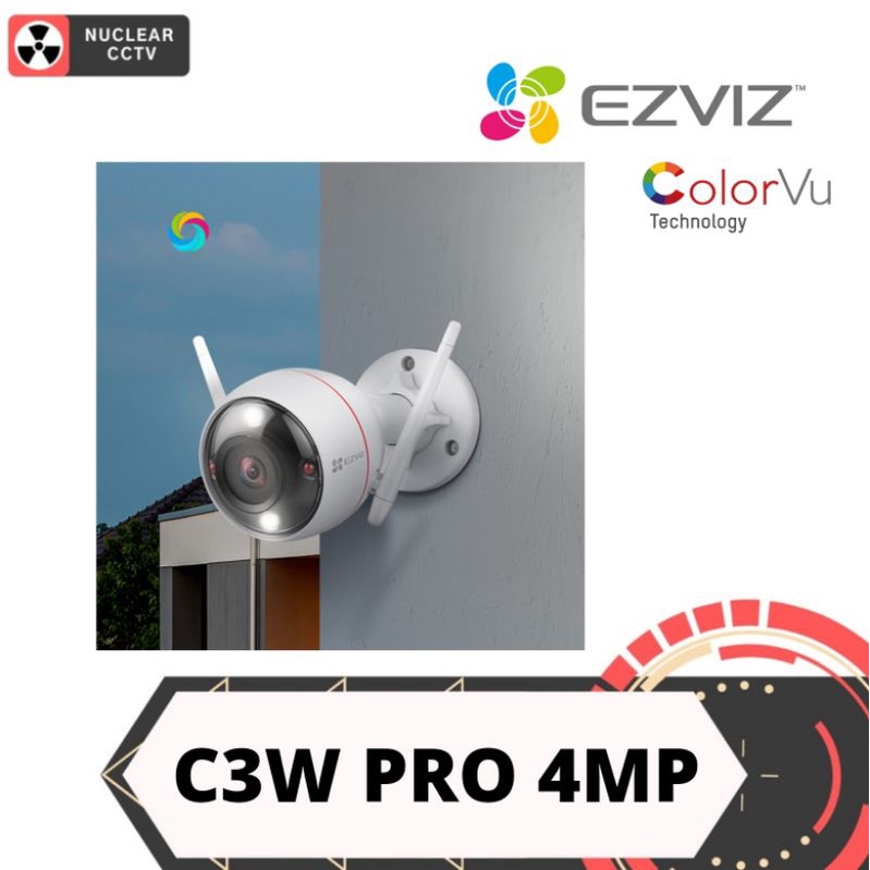 EZVIZ C3W PRO 4MP OUTDOOR WIFI CAM KAMERA OUTDOOR WIRELESS 4MP