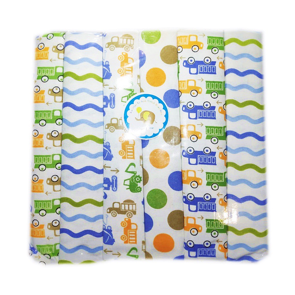 Carterlove Bedong Bayi 6in1 JUMBO 110x90 SNI/ Selimut Bayi Flanel (Tersedia varian karakter)