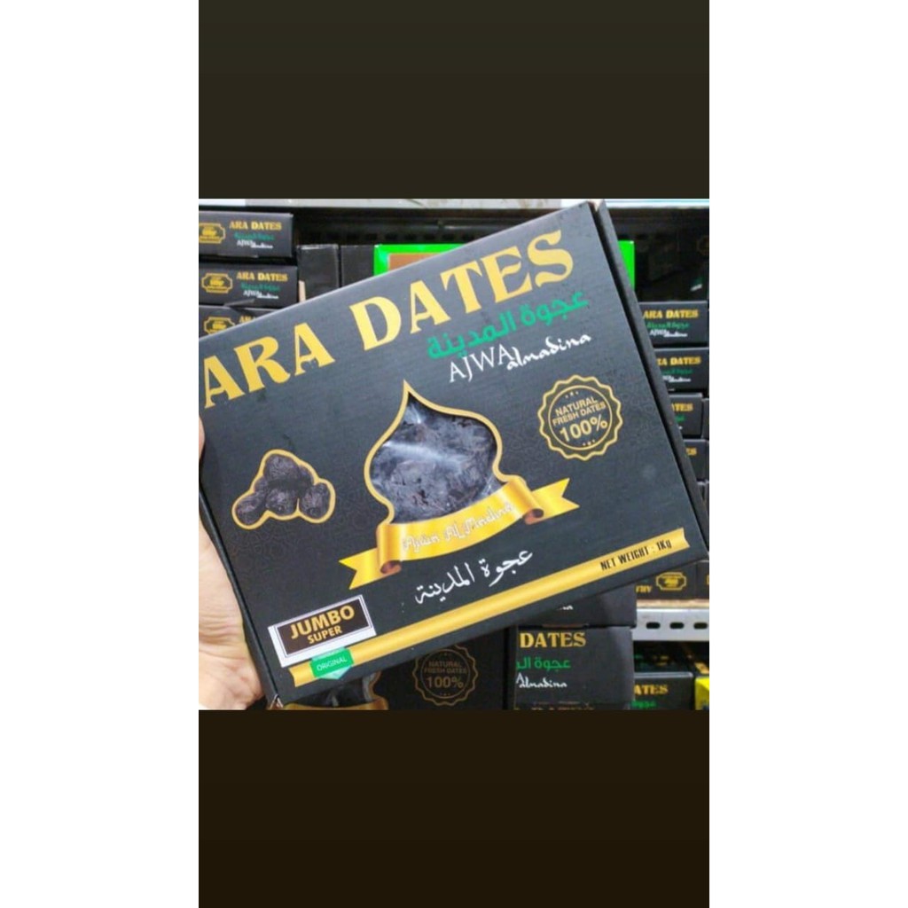 

Kurma Nabi Ajwa Ara Dates