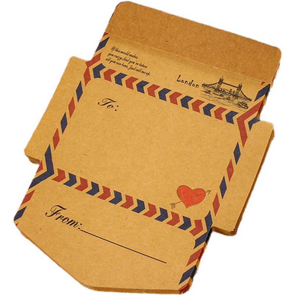 Lanfy Memo Pad 45pcs/set Kertas Kraft Pasokan Kantor Sekolah Notepad