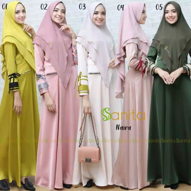 SANITA / Syar'i Naira By Sanita / Syar'i Branded / Syar'i Elegant / Syar'i Premium / Syar'i Murah