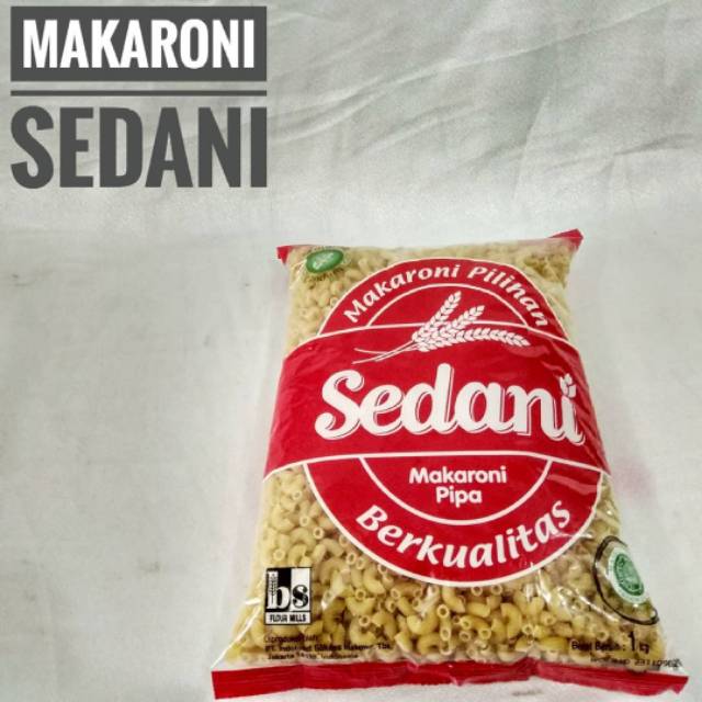 

Pasta Sedani Makaroni Pipa 1kg/makaroni rebus