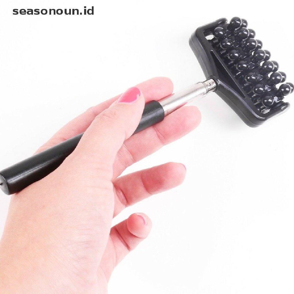 (seasonoun) Roller Pijat Punggung / Lengan / Kaki / Tubuh Portable Extendable Untuk Pereda Nyeri