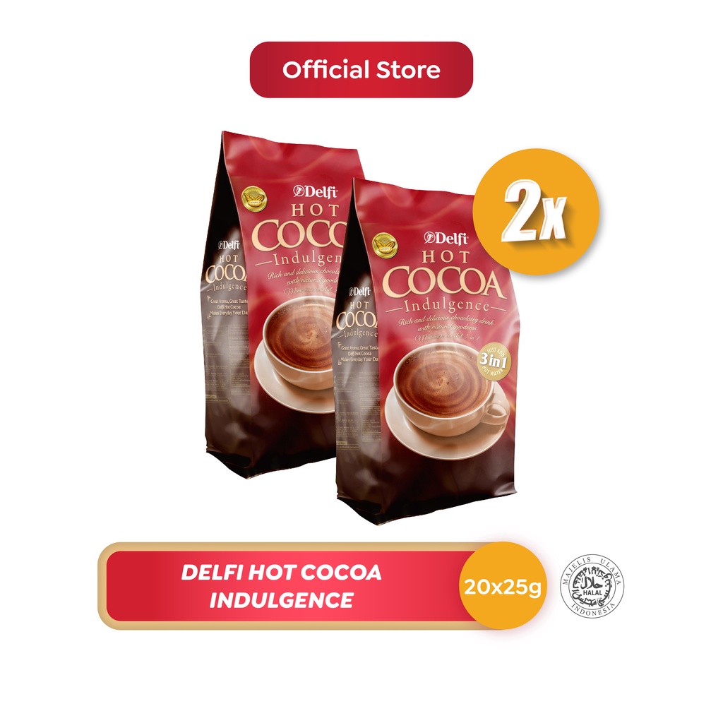 

Delfi Hot Cocoa Indulgence 20X25 g x 2 pcs