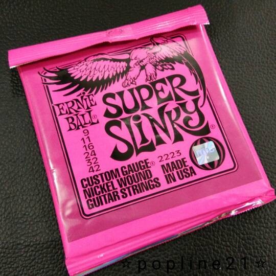 Senar gitar listrik ERNIE BALL / electric guitar strings ERNIE BALL