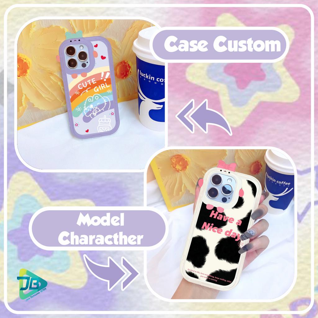 CUSTOM SOFT CASE SILIKON CASING FRAME KAMERA KARAKTER PITACU CUSTOM CEMI XIAOMI REDMI POCO M3 M5 4A 5A 6 6A 8 8A PRO 9 9A 10 NOTE 8 9 10 11 12 PRO X3 9T 10C C4 M4 4G 5G JB8595