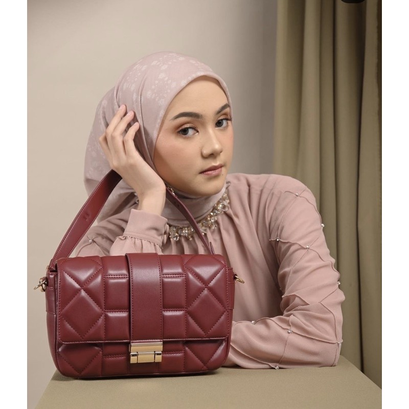 HEYLOCAL.ID Odella Bags Maroon