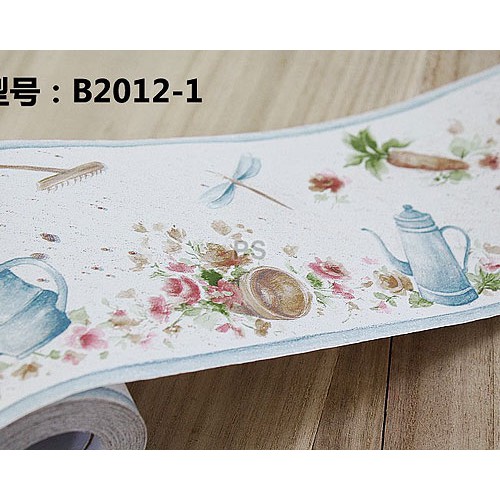 B107 Border 10cm x 10M Wallpaper Sticker Dinding
