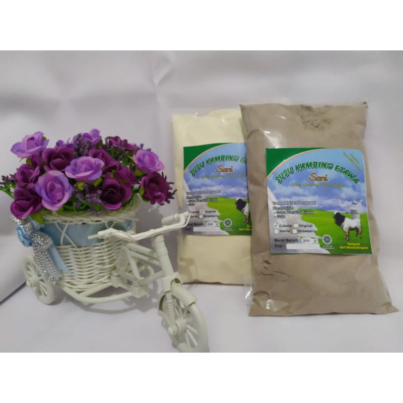 

tanpa campuran lain, grade 1 Susu Kambing Etawa + Gula saja 200g