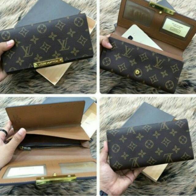 Dompet lv MONO DAMIER AZZURE