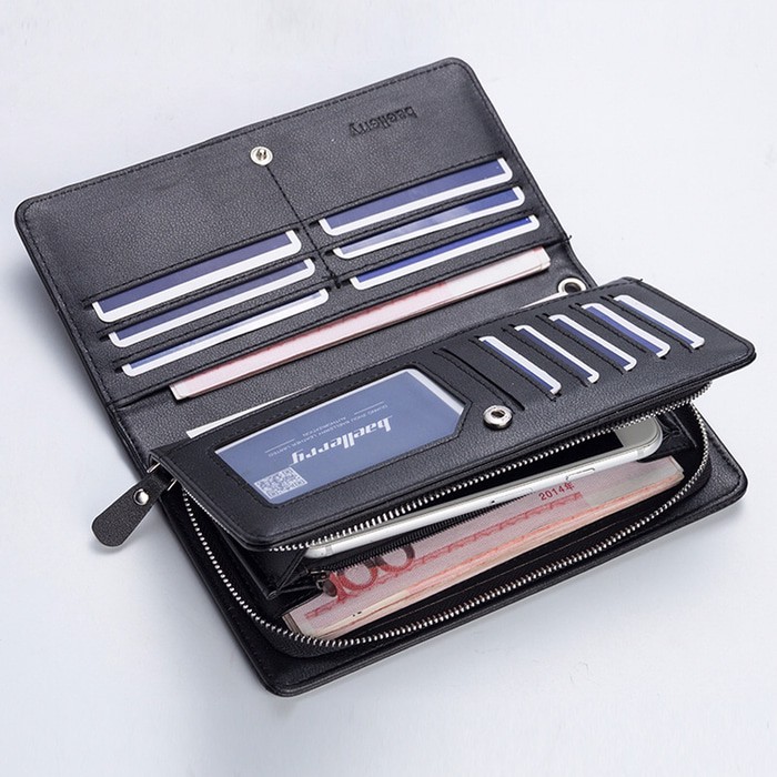 Dompet Panjang Kulit Pria Original Baellerry 318